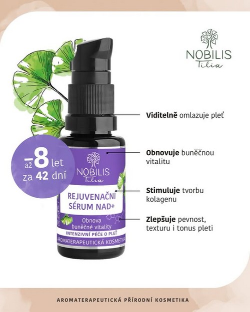 Nobilis Tilia Rejuvenační sérum NAD+ 20 ml